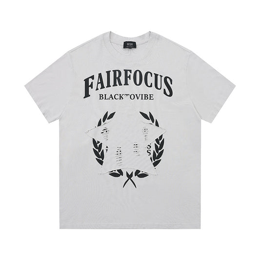 Marcas De Streetwear Loose Crew Neck Short Sleeve T-Shirt