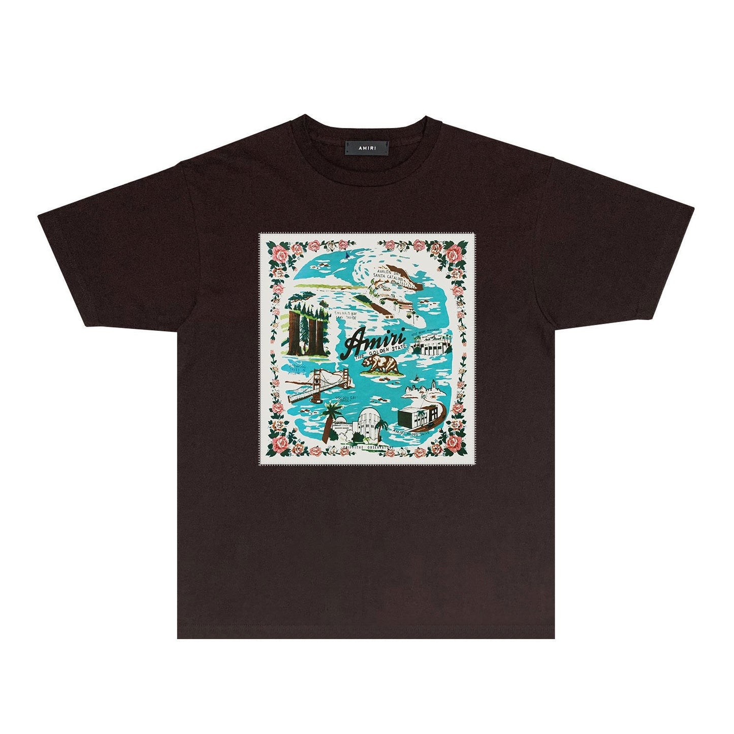 Amiri T Shirts T Shirts Short Sleeve T-shirt Blouse