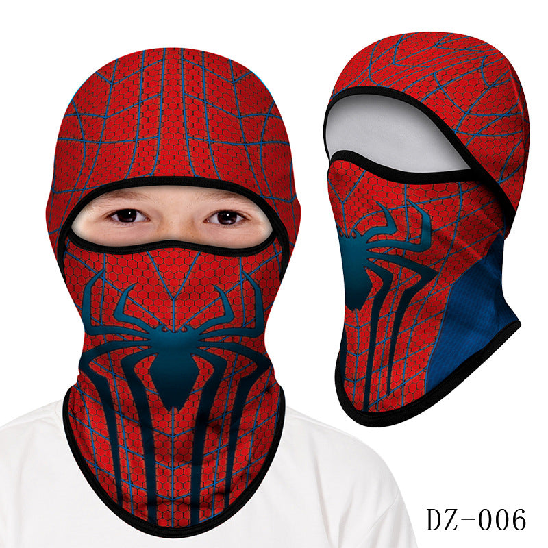 Cycling Windproof Hood Kids Mask Mountaineering Camping Beach Sun Protection