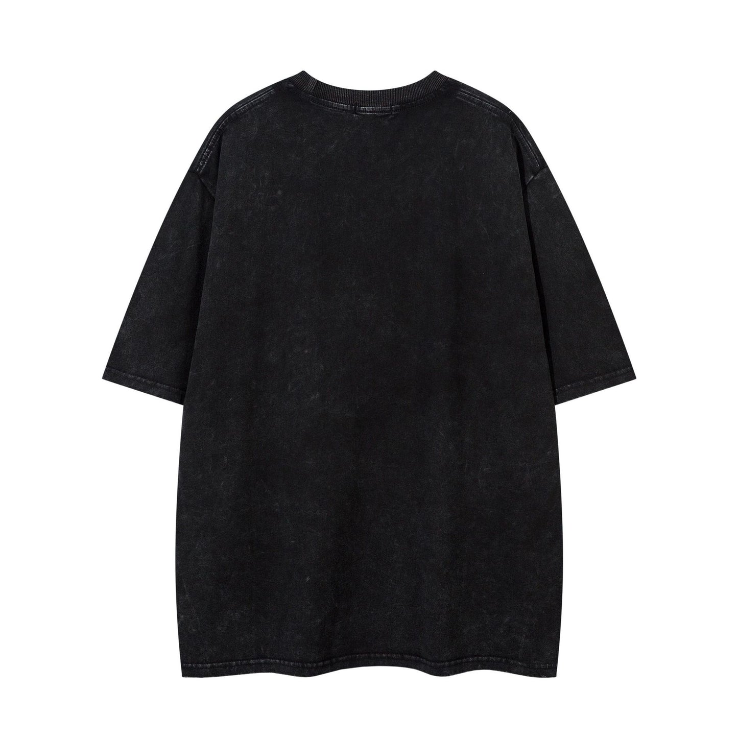 Vestimenta De Los 90 Summer Vintage Washed Old T-Shirt Short Sleeve