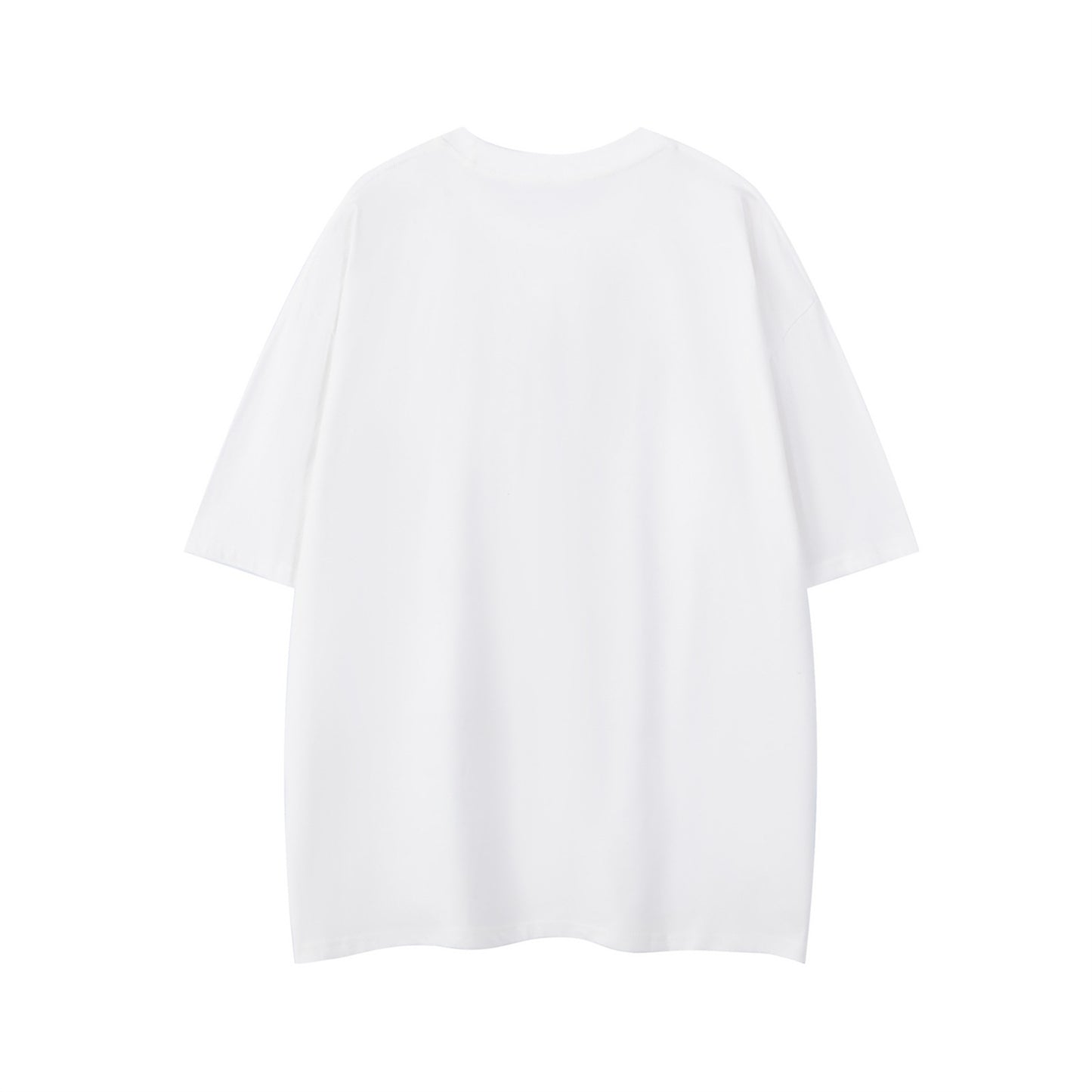 Vintage tarz t shirt portrait print short sleeve t-shirt summer oversize casual top