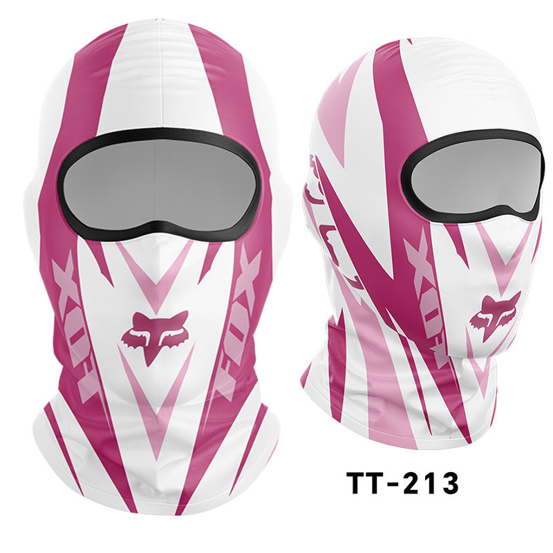 Cycling Windproof Hood Sunscreen Ice Silk Headgear