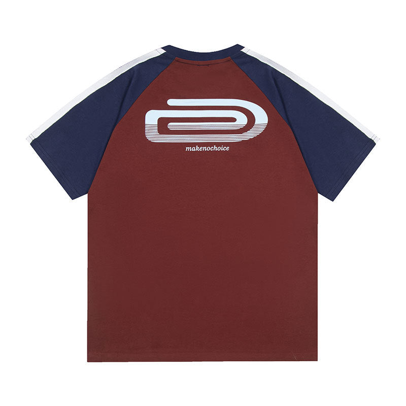 Vintage Tišö Rt Hip Hop Short Sleeve Loose T-Shirt