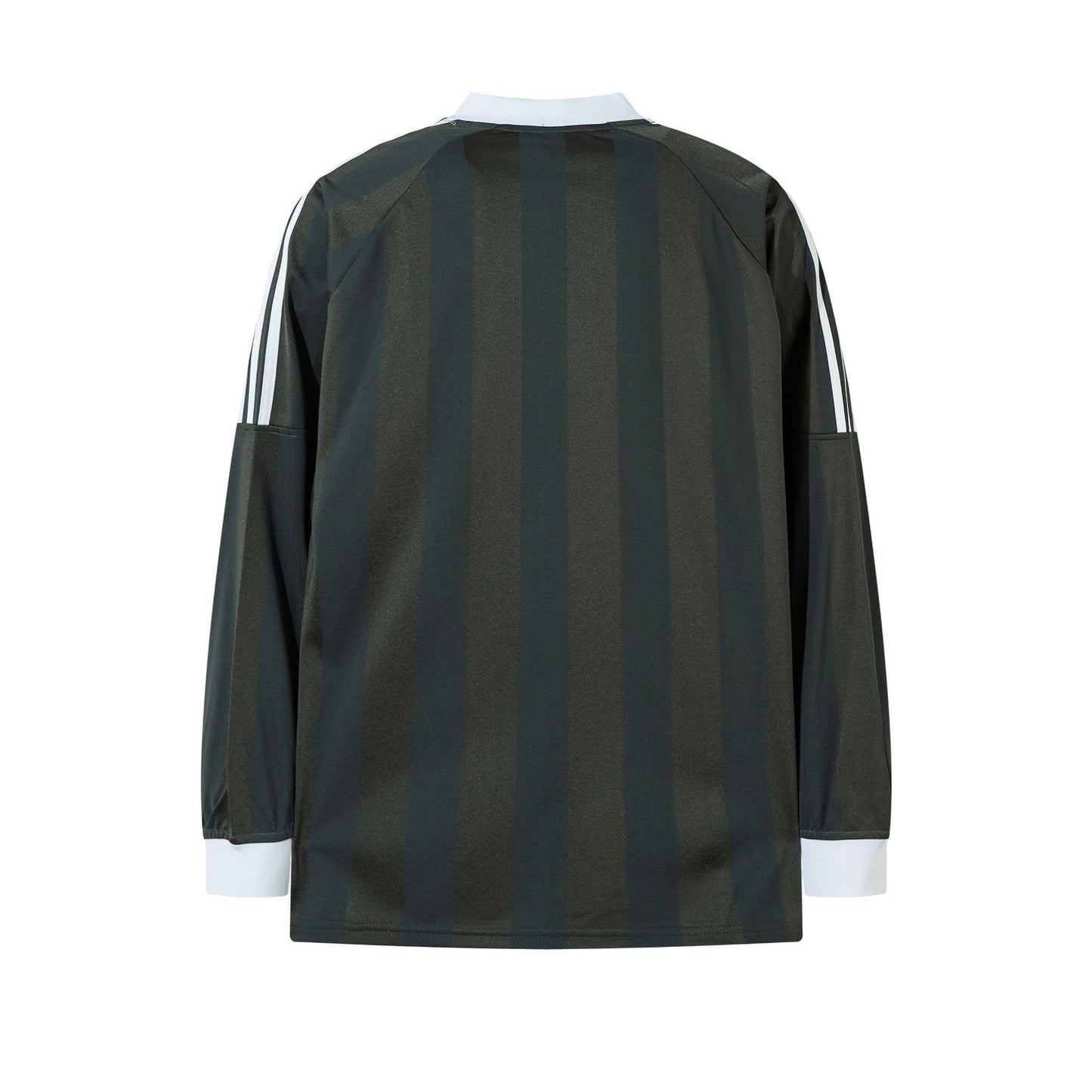 Racing oversized t shirt autumn, jersey racing suit striped embroidered sports t-shirt long sleeve