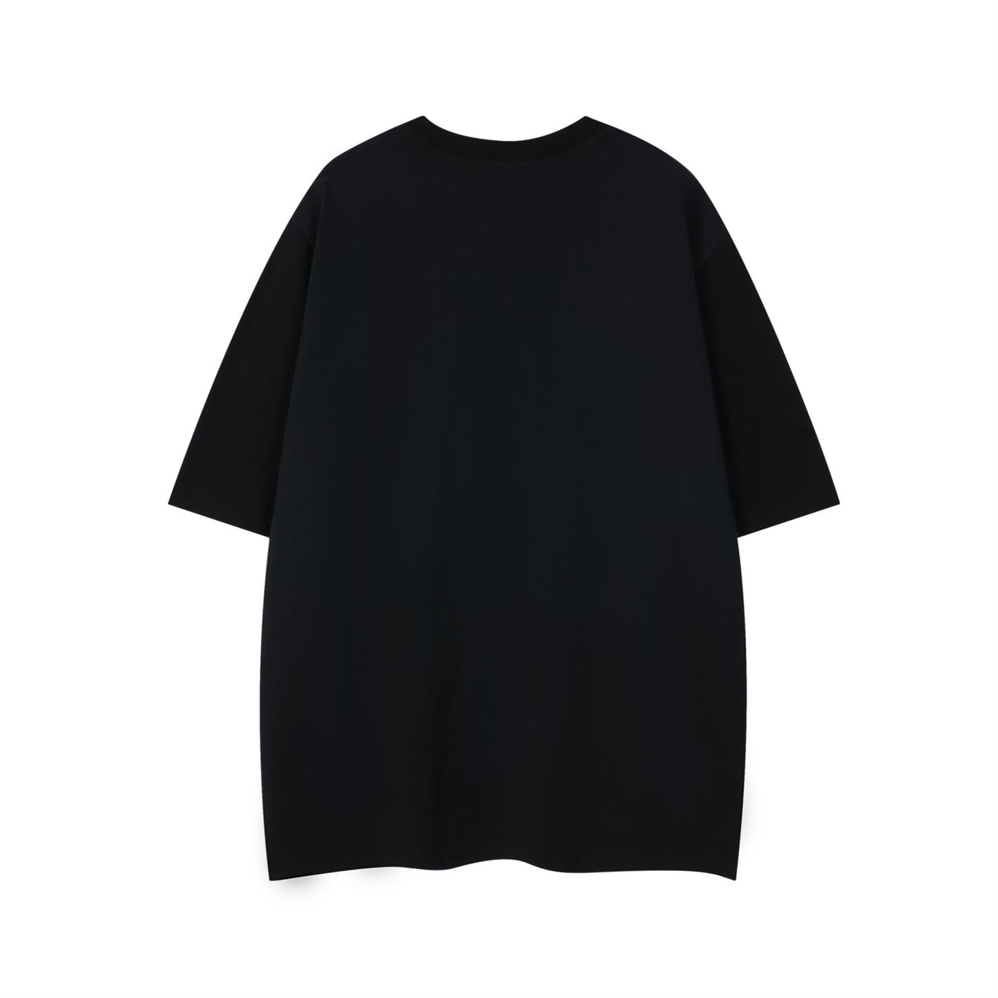 Distorted vintage short-sleeved t-shirt men's summer oversize casual top