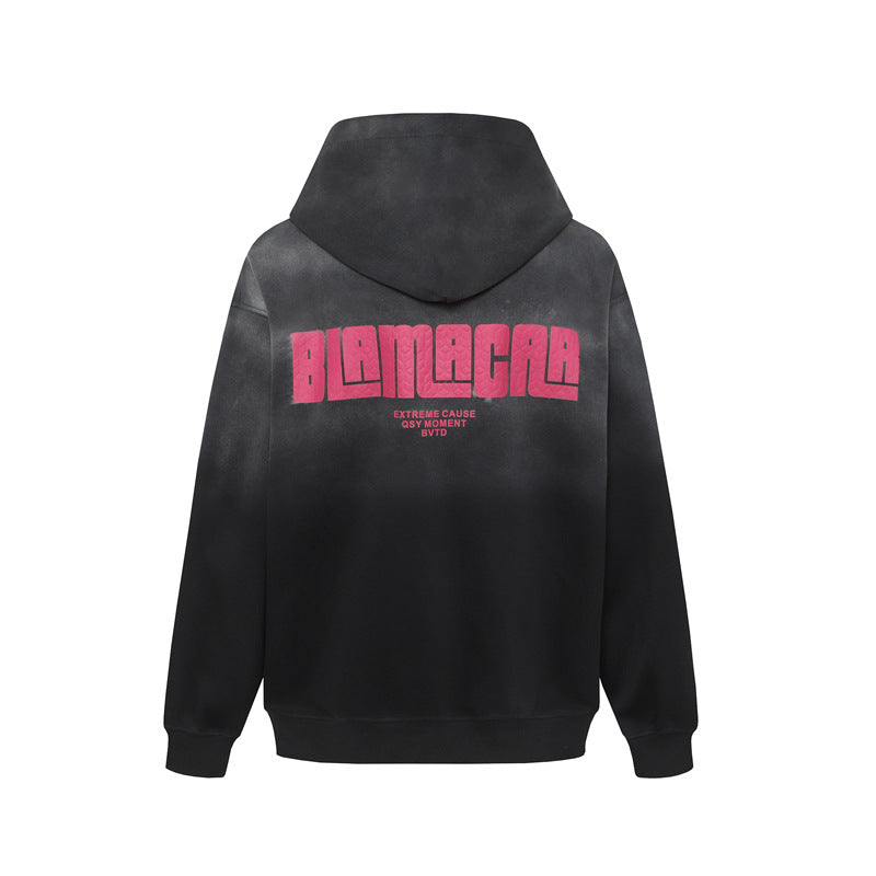 Streetwear Hoodie Vintage Hooded Sweater Men's Loose Hip Hoodie
