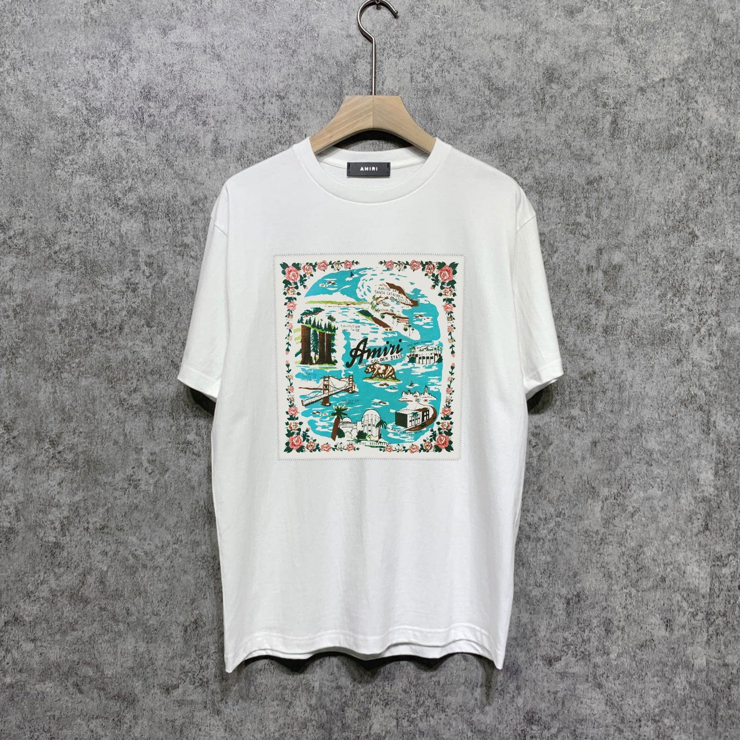 Amiri T Shirts T Shirts Short Sleeve T-shirt Blouse