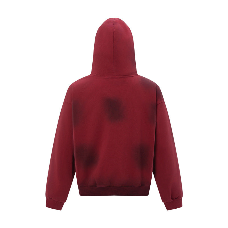 Streetwear Hoodie Vintage Alphabet Print Hooded Sweater