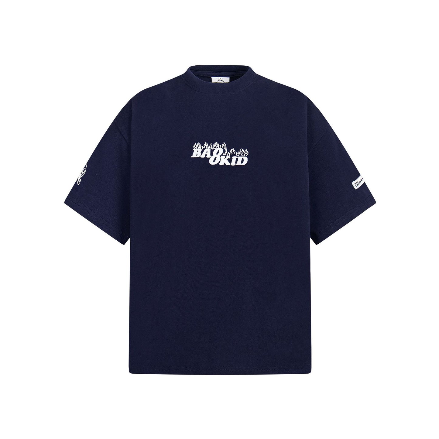 Hip Hop Clothes New York Vintage Embroidered Short Sleeve T-Shirt
