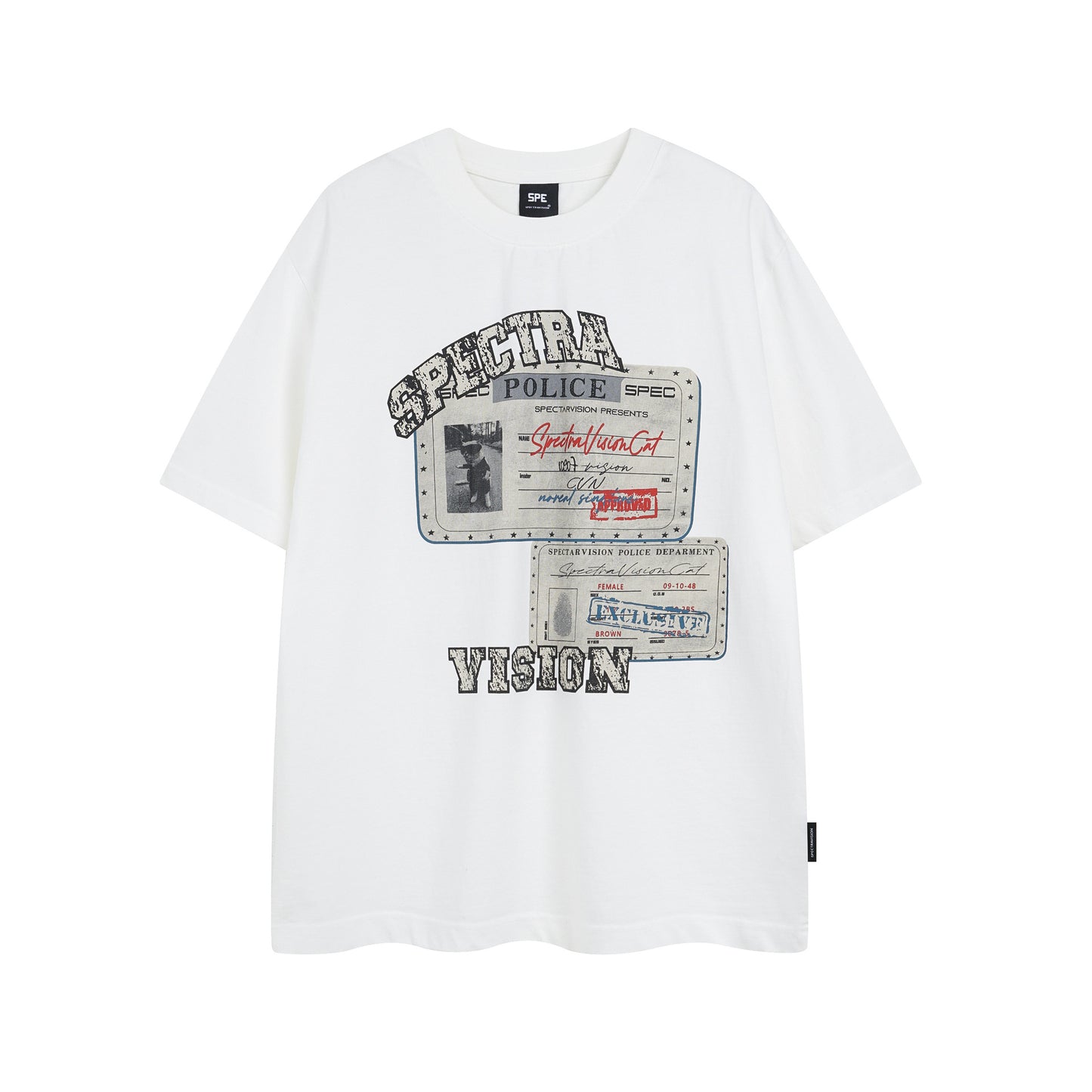 Retro Style Shirt For Men Summer Vintage Wash Old T-Shirt Short Sleeve