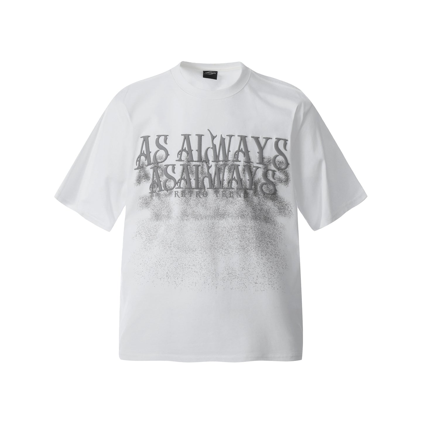 Unisex T-shirts Summer Foam Men's Loose Crew Neck Short Sleeve T-Shirt