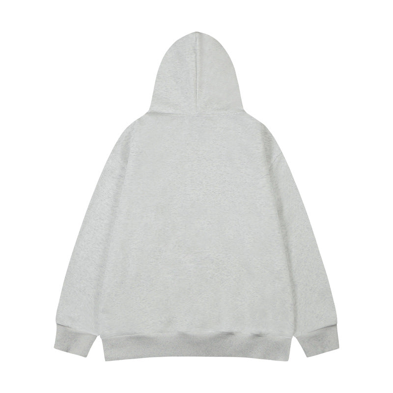 Streetwear Hoodie Cartoon Pussy Print Hooded Sweater Oversize Loose Hoodie