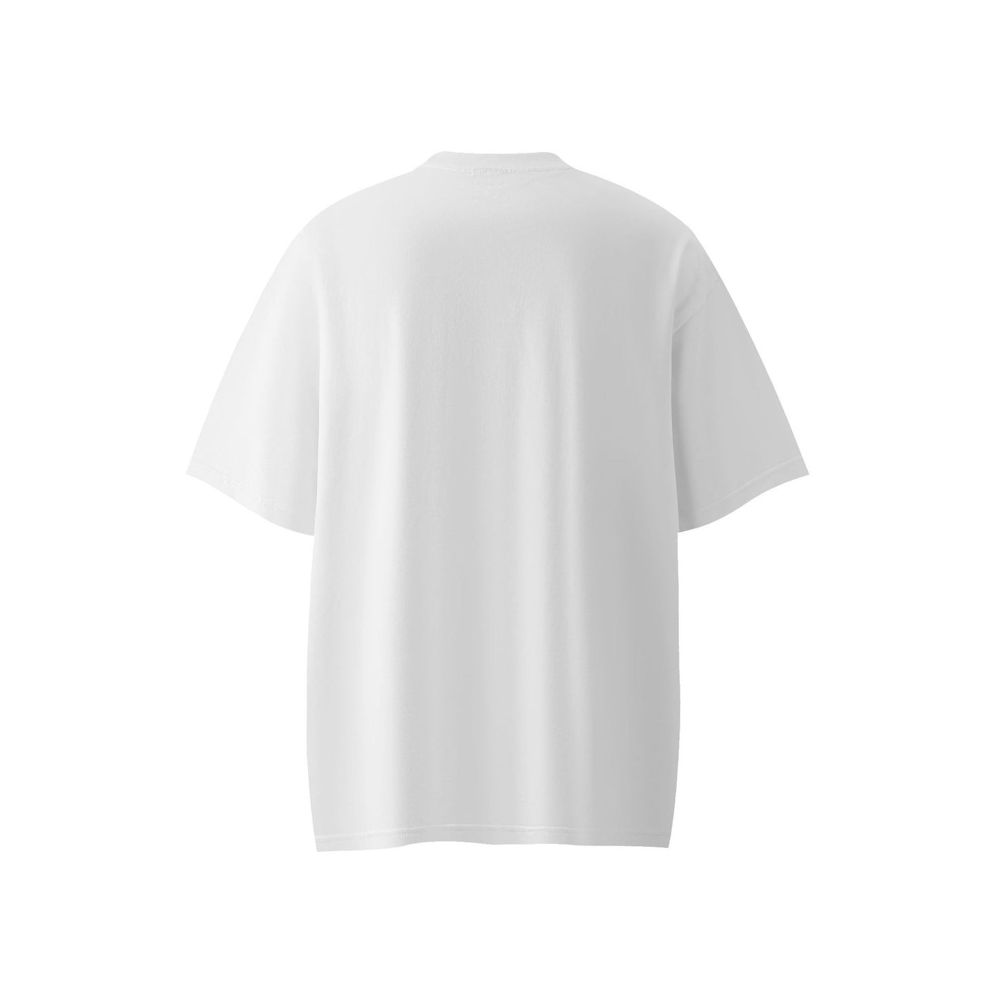 Hip hop shirt vintage t-shirt short sleeve loose character print