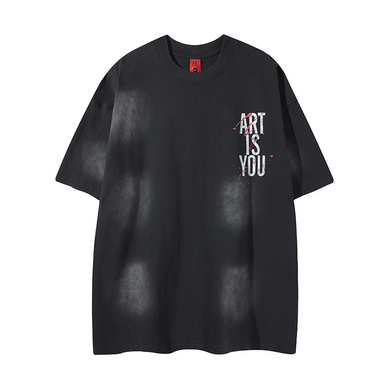 New York Hip Hop Style Loose Short Sleeve T-Shirt Summer Casual Top