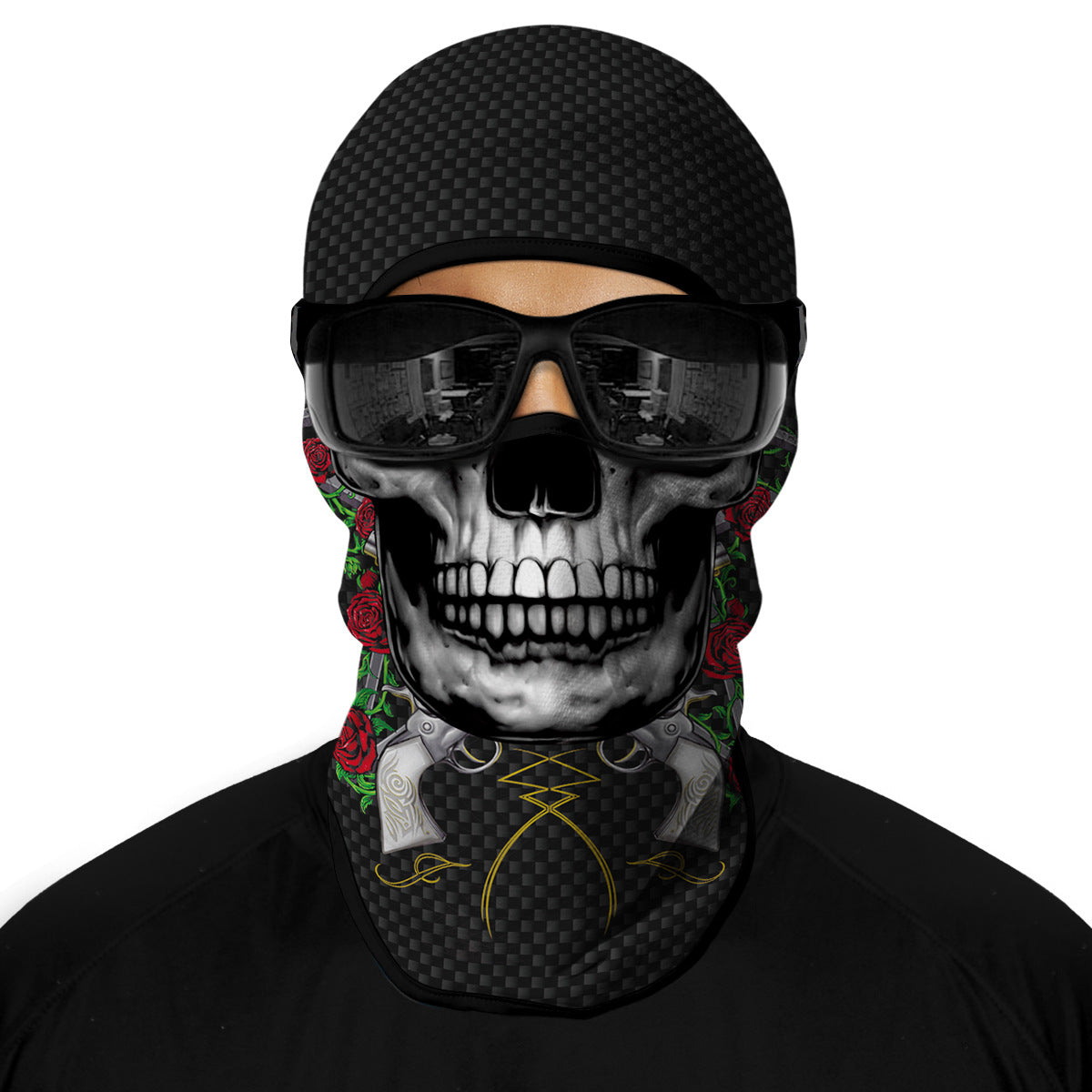 Cycling Windproof Hood Summer Sports Ice Silk Sunscreen Mask Breathable