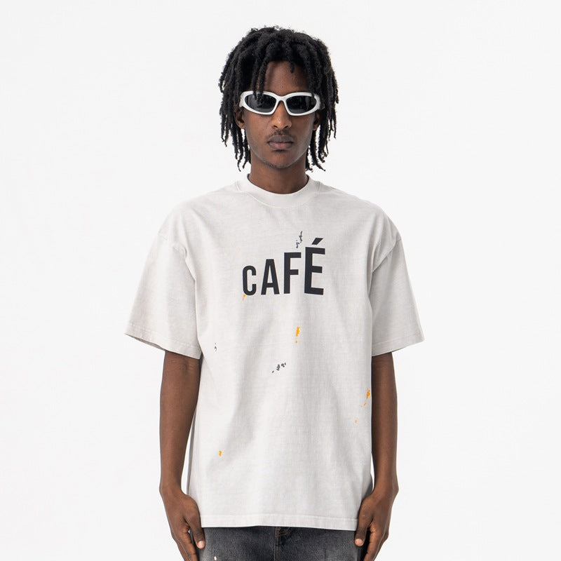Vintage 90s Hip Hop Clothing Summer Loose Casual T-Shirt