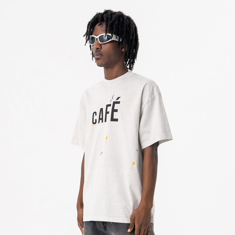 Vintage 90s Hip Hop Clothing Summer Loose Casual T-Shirt