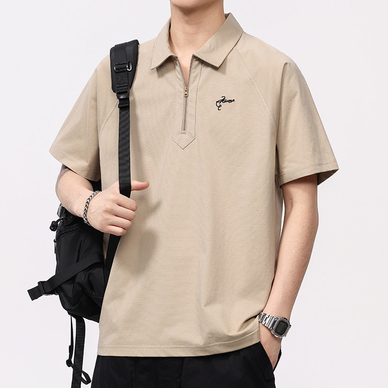 Men T-shirts Short Sleeve Summer Vintage Top