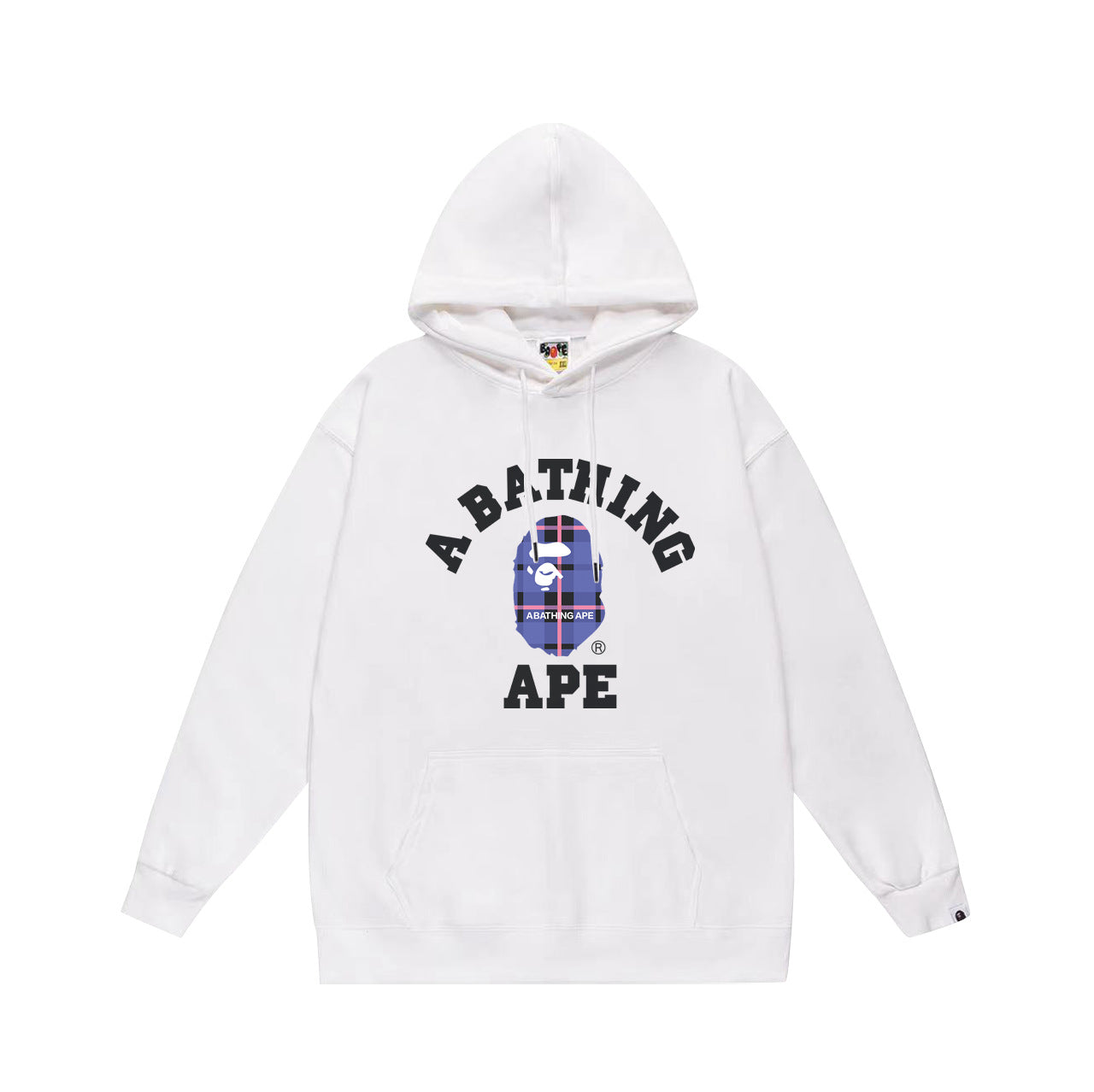 Ape Hoodie Autumn/Winter Letter Print Loose Hoodie Pullover Ape Sweater