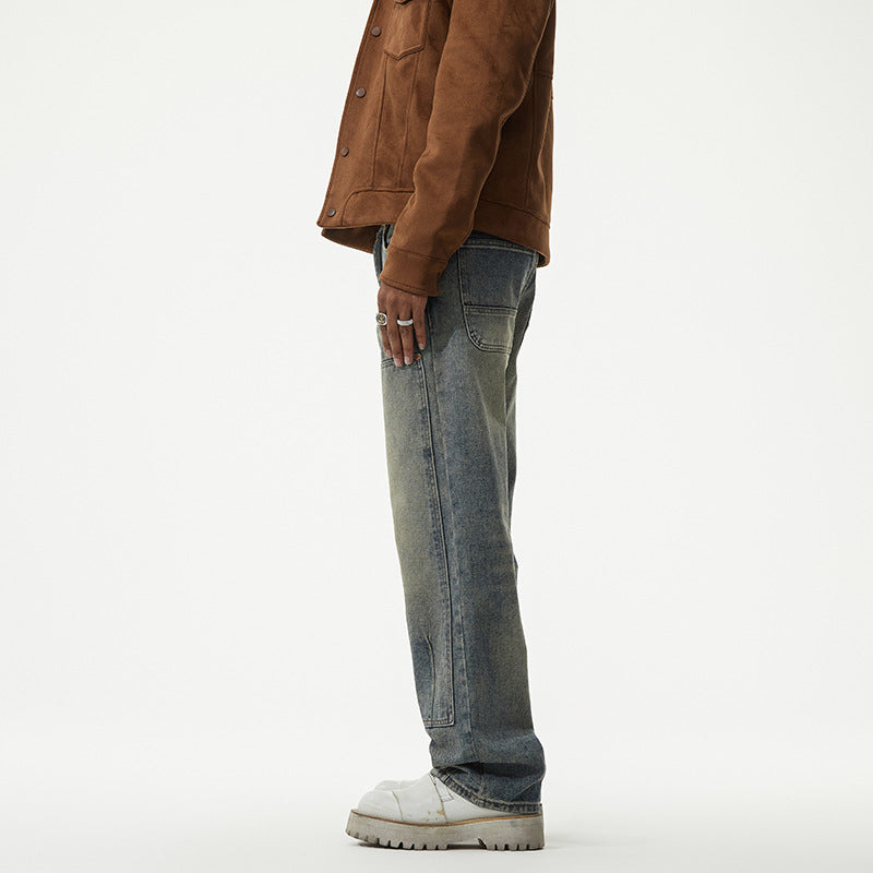 1990 Fashion Jeans Retro Straight Loose Casual Jeans