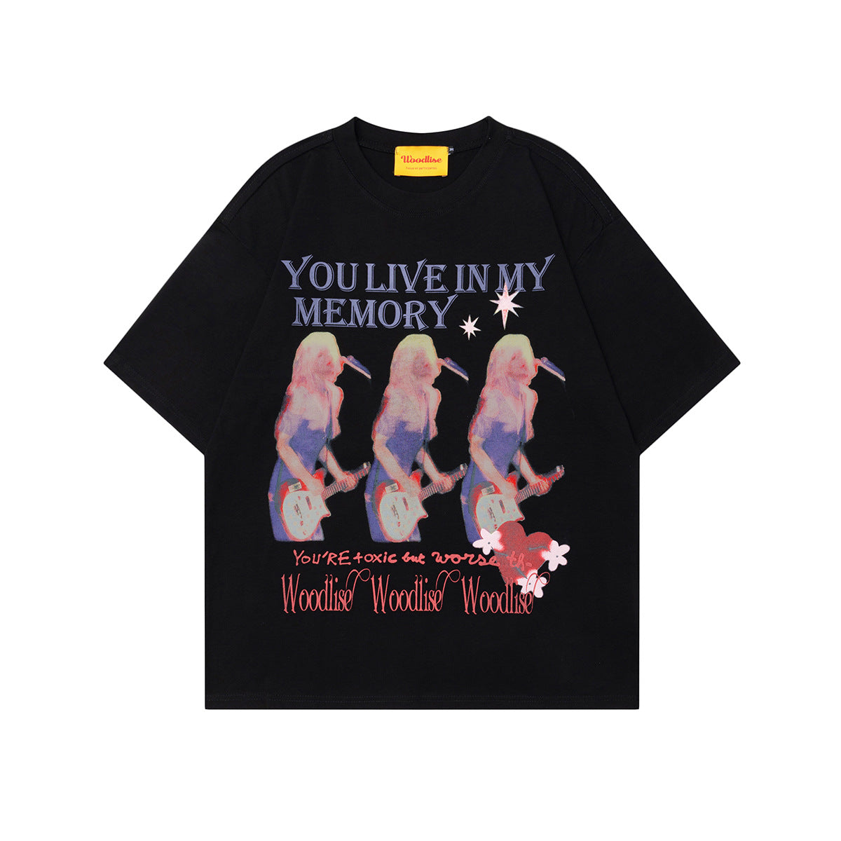 90s West Coast Hip Hop Fashion T-Shirts Retro Rap Rock Crew Neck Short Sleeve T-Shirt