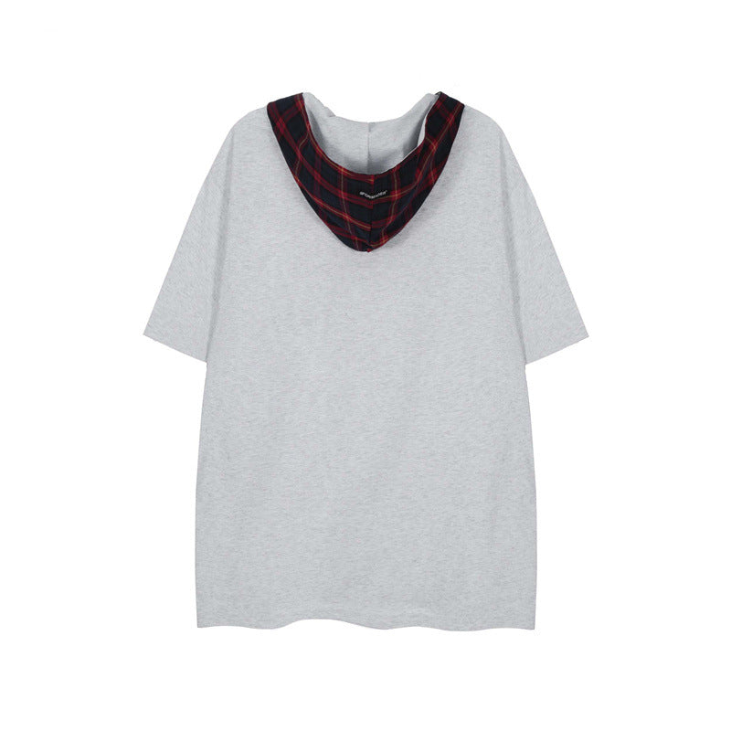 Camisas Retros Half Chain Hooded Guard T-Shirt