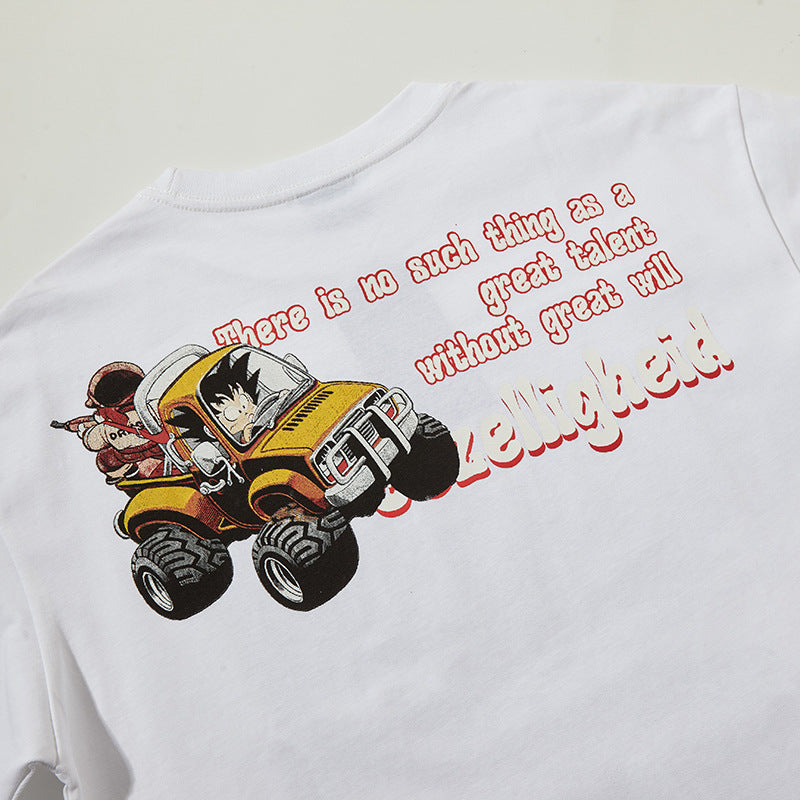 Nyc 1990 Shirt Retro Short Sleeve T-Shirt Cartoon T-Shirt