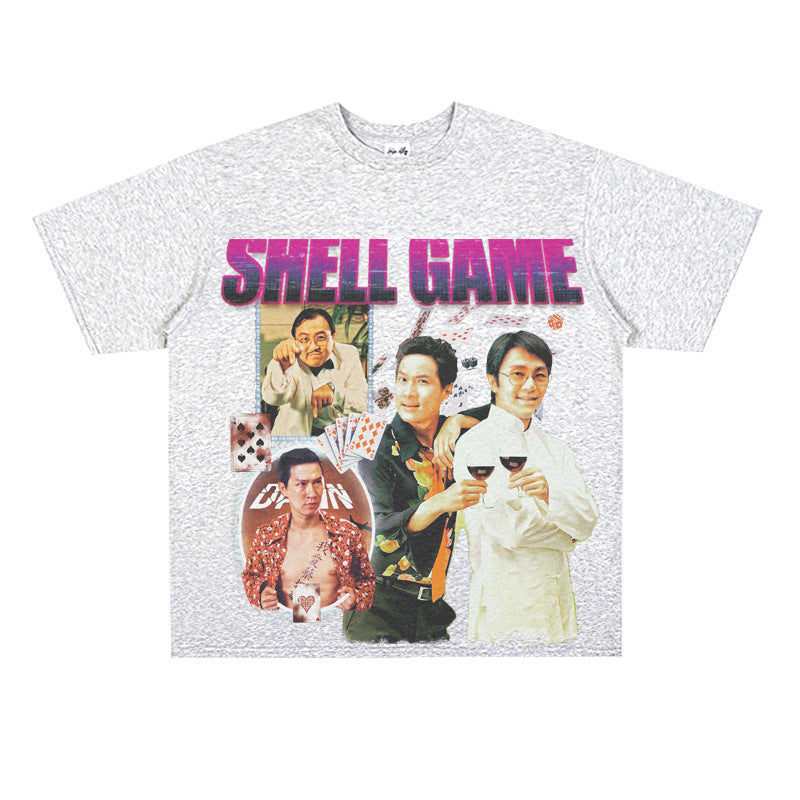 Film Star T Shirt Stephen Chow Short Sleeve T-shirt
