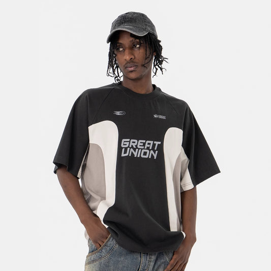Vintage 90s Hip Hop Clothing Summer Vintage Crew Neck Short Sleeve T-Shirt