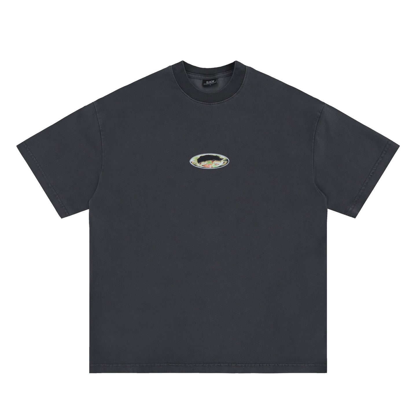 Vic Streetwear Summer Vintage Print Short Sleeve T-Shirt