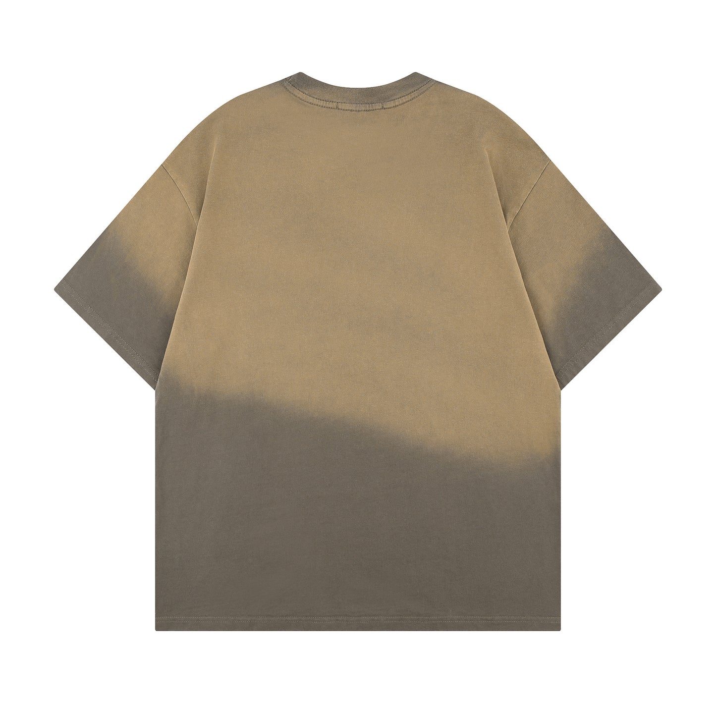 T shirt vintage usa summer retro gradual change color t shirt short sleeve