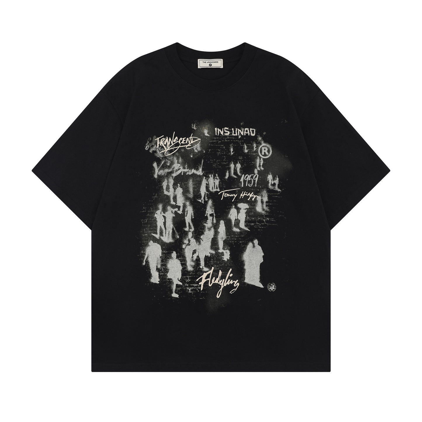 Hip Hop Clothing Summer Short Sleeve Hip Hop Print T-Shirt