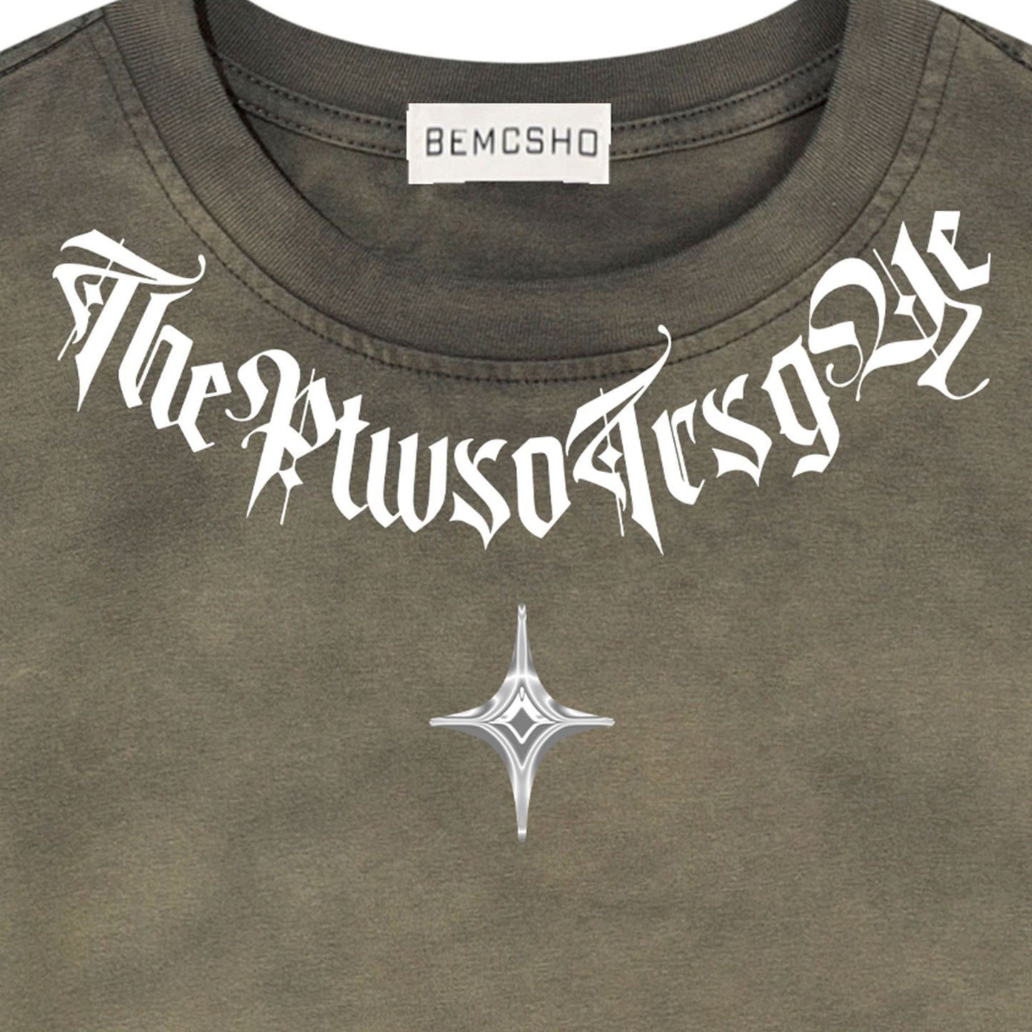 Hustle vintage summer wash short sleeve t-shirt