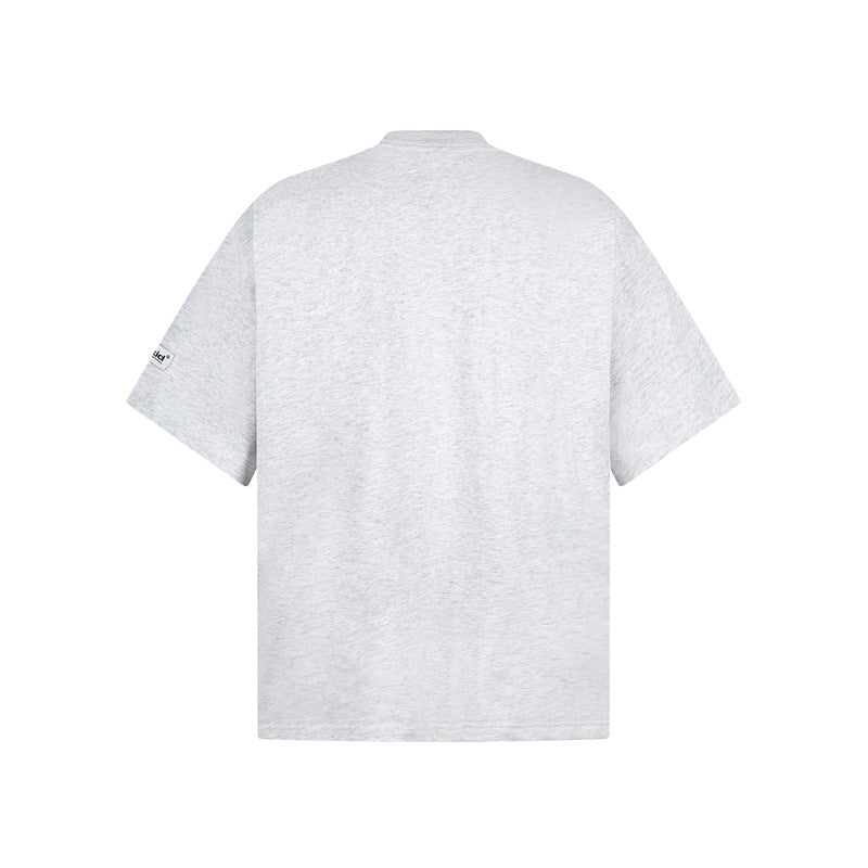 Camisas Retros Vintage OK Alphabet Short Sleeve Men's and Women's T-Shirts