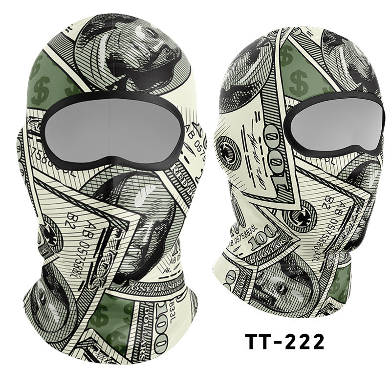 Cycling Windproof Hood Sunscreen Ice Silk Headgear