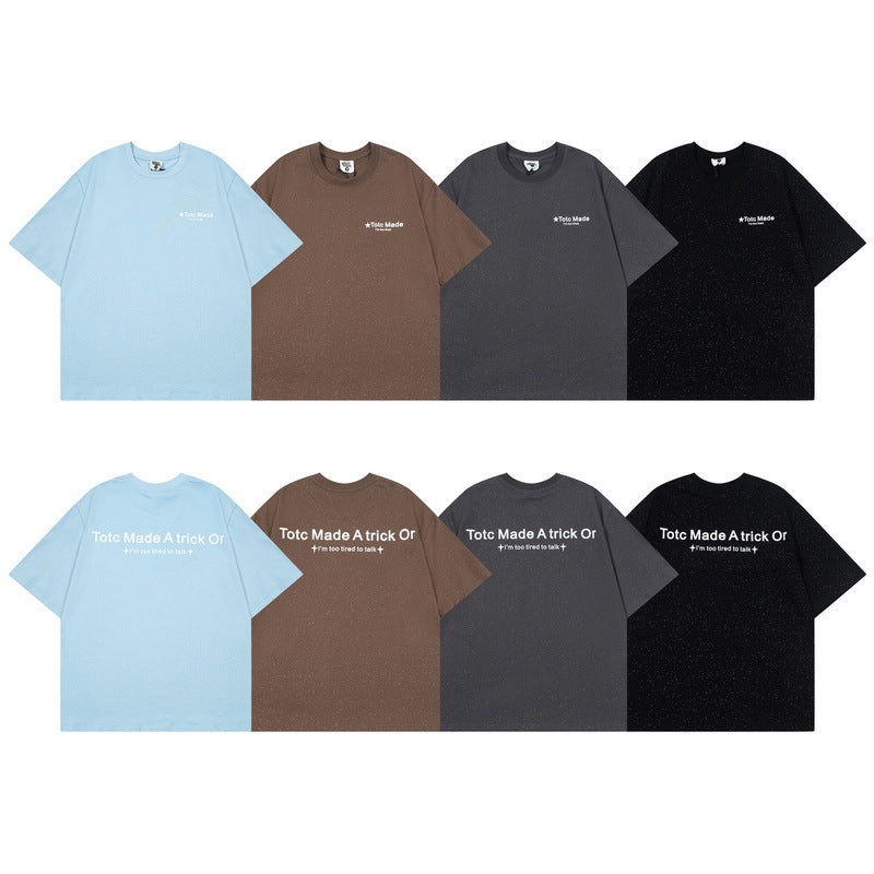 Hip Hop Clothes New York Short Sleeve T-Shirt Summer Loose