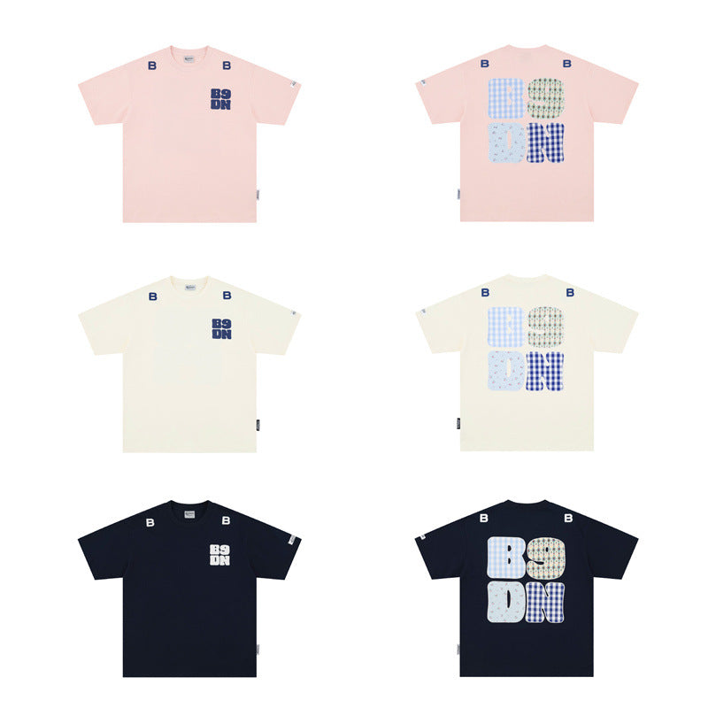 Camisetas streetwear Summer Vintage Casual Loose Short Sleeve T-Shirt