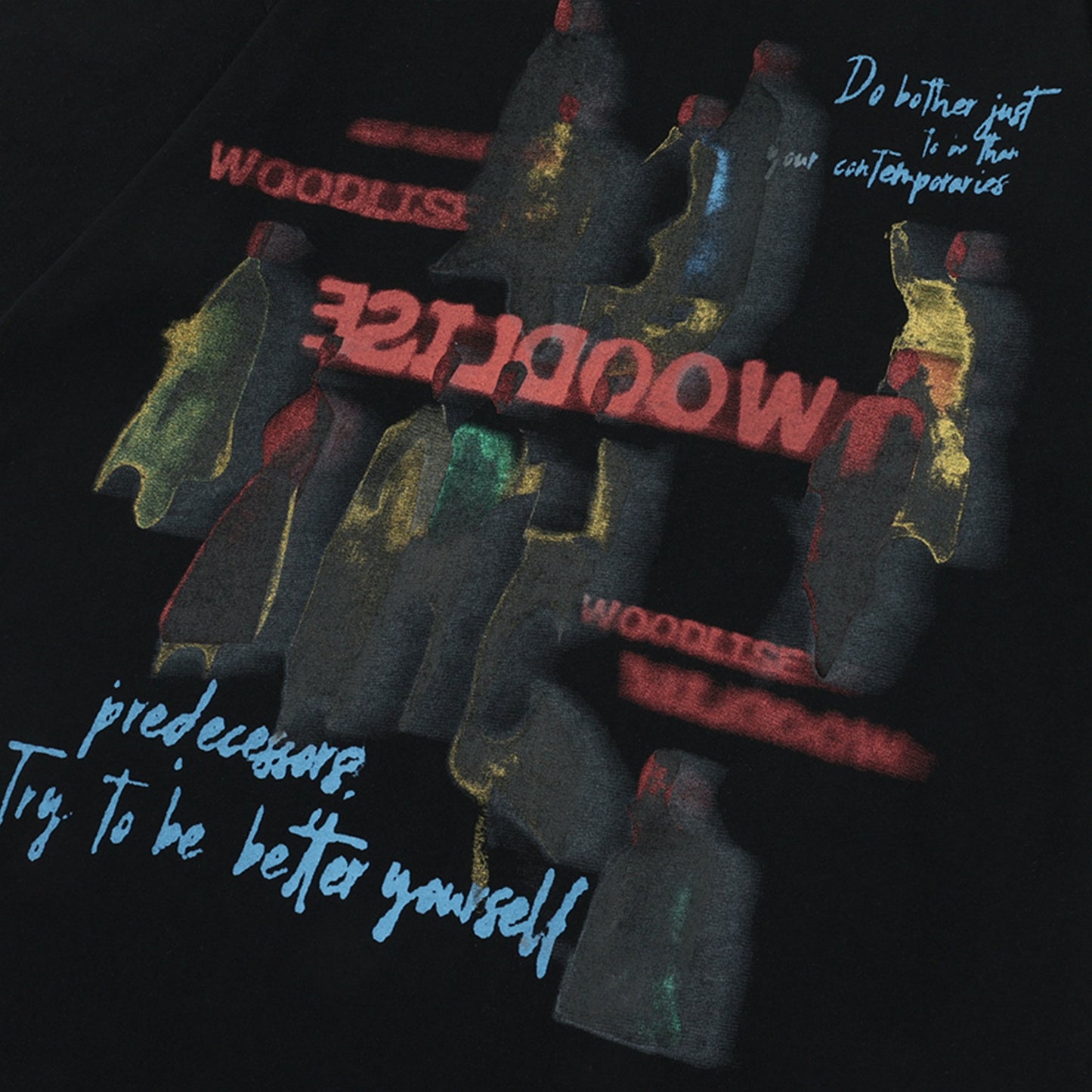 90s West Coast Hip Hop Fashion T-Shirts Vintage Unreal Shadow Short Sleeve T-Shirt
