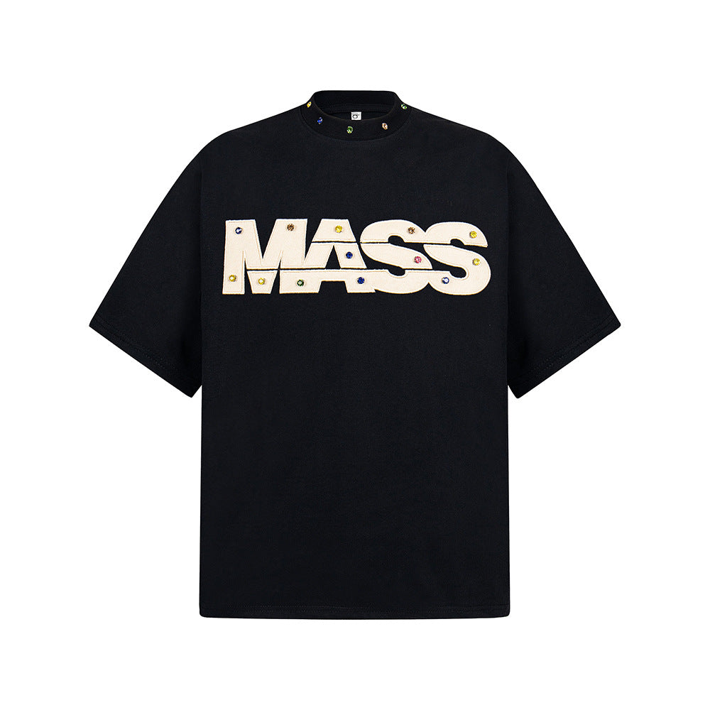 Hip hop shirt short sleeve t-shirt loose casual retro