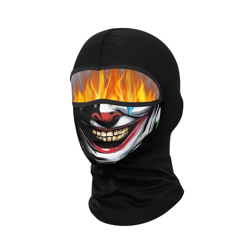 Cycling Windproof Hood Windproof Warm Fleece Autumn and Winter Breathable Men's