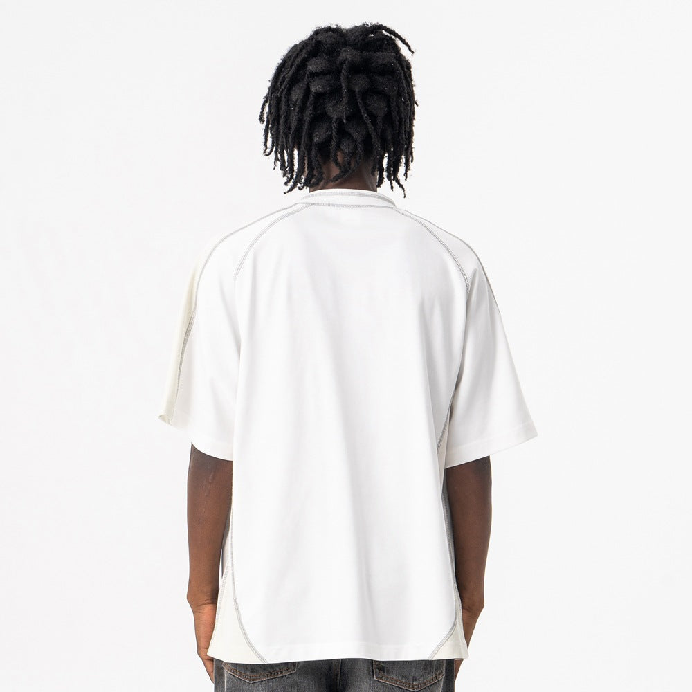 Vic Streetwear Summer Vintage Short Sleeve T-Shirt