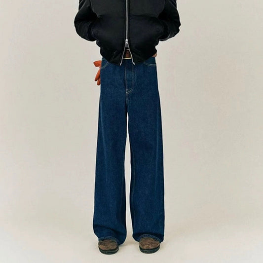 Rock Revival Jeans Dark Blue Jeans Body Straight Pants