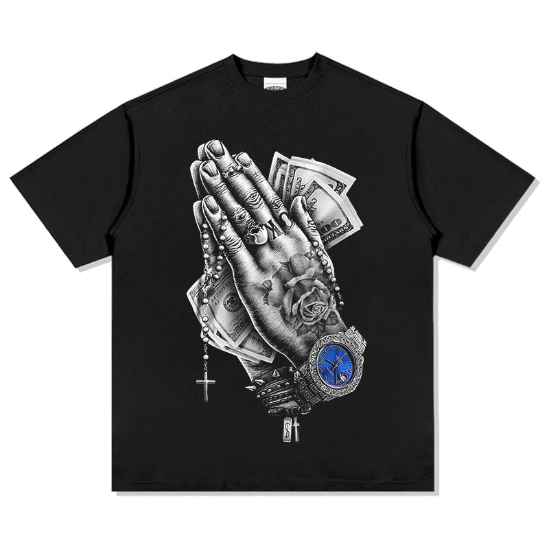 Cool t rapper short sleeve t-shirt oversize