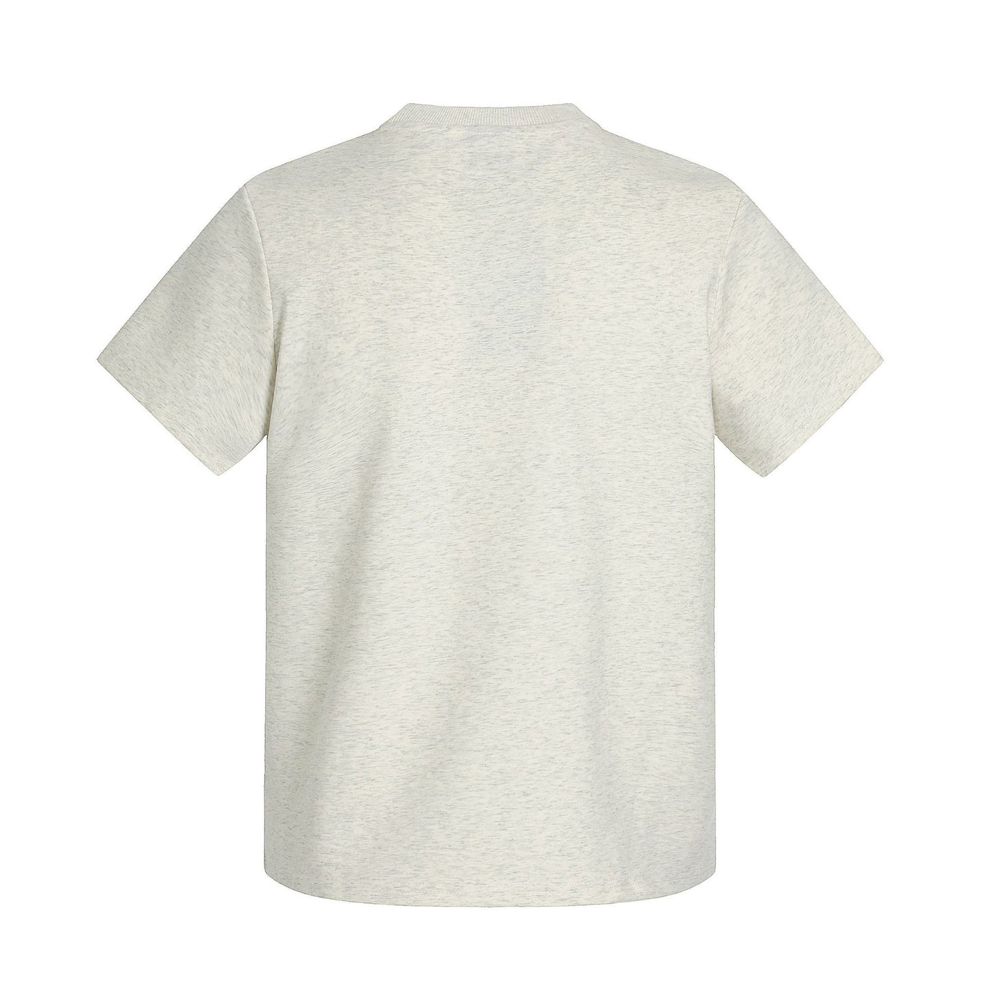 Unisex T-shirts Solid Color Splicing Design Premium Fit Space Cotton T-Shirt