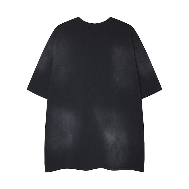 Camisas Retros Vintage Loose Short Sleeve T-Shirt