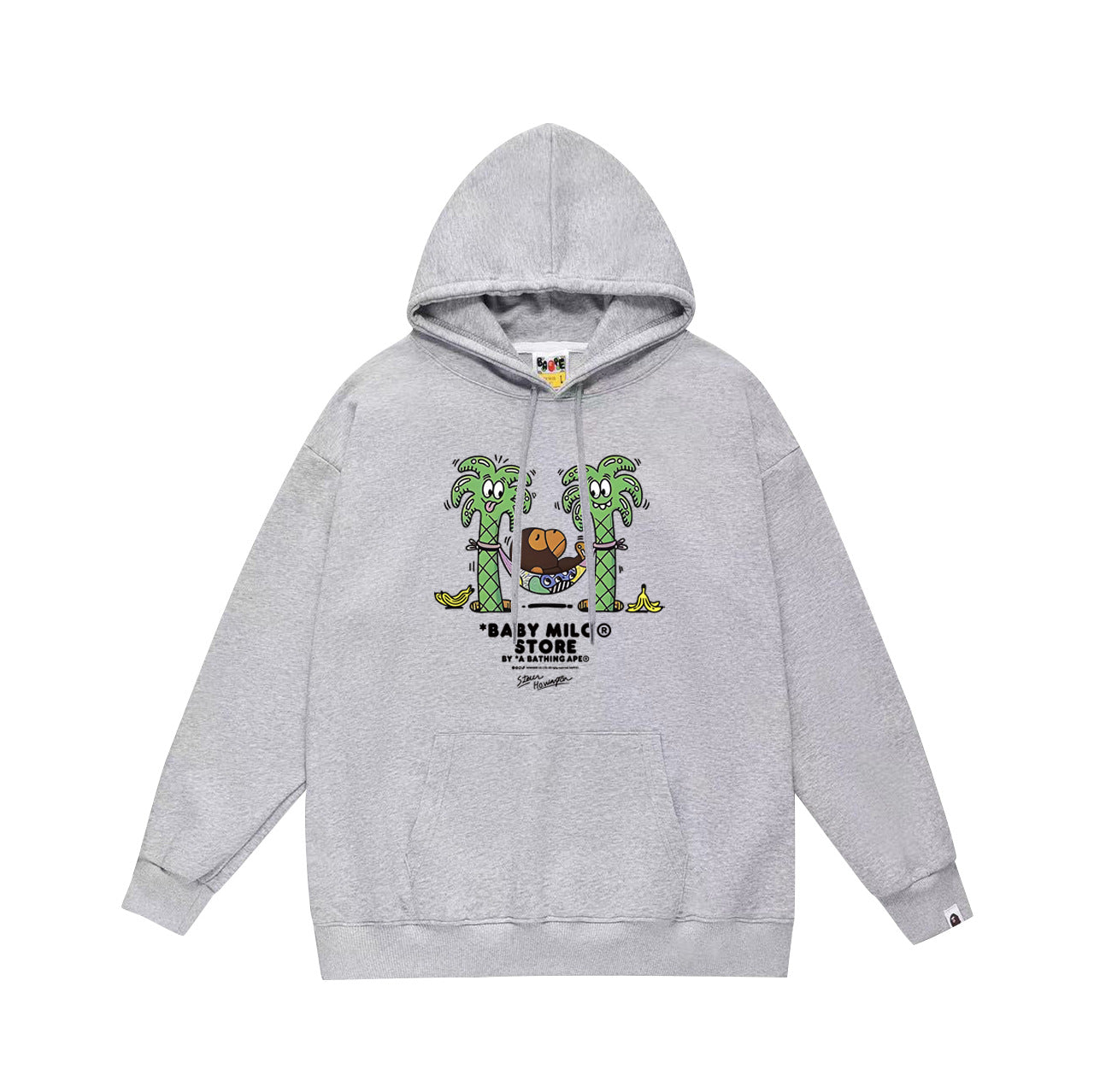 Ape Hoodie Autumn/Winter Letter Print Loose Hoodie Pullover Ape Sweater
