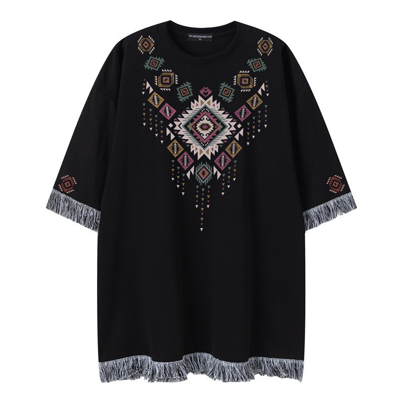 Camisetas streetwear Summer Vintage Casual Loose Short Sleeve T-Shirt