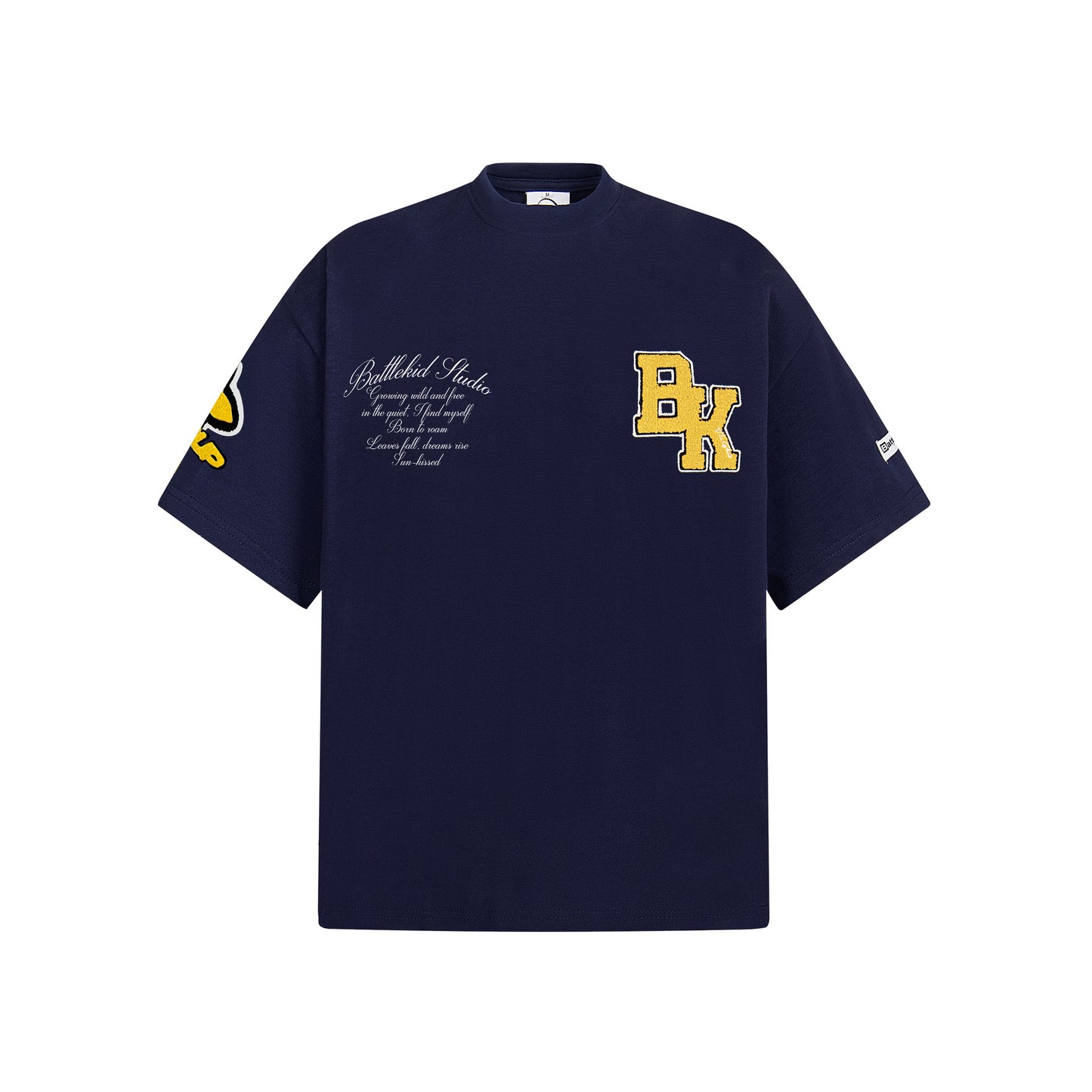 Hip Hop Clothes New York Vintage Embroidered Loose T-Shirt