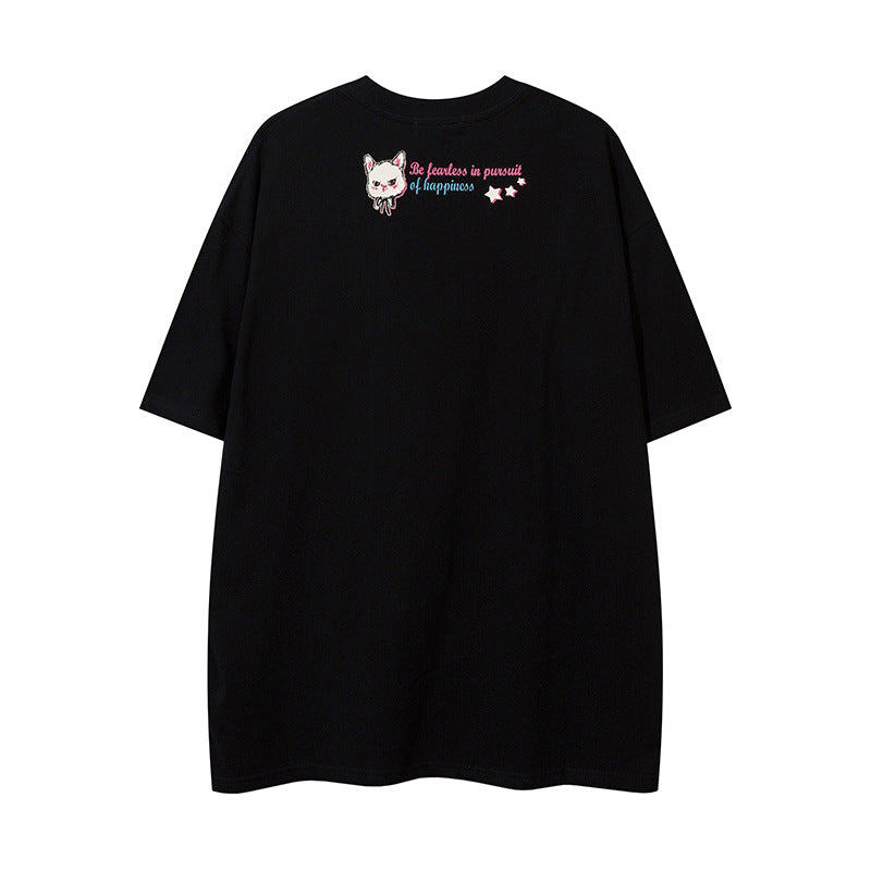 Nyc 1990 Shirt Crew Neck Short Sleeve T-Shirt Hip Hop oversize