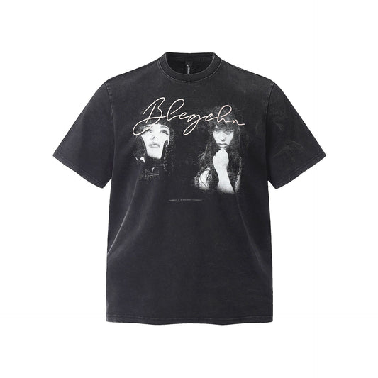 Vestimenta De Los 90 Summer Vintage Wash T-Shirt Short Sleeve